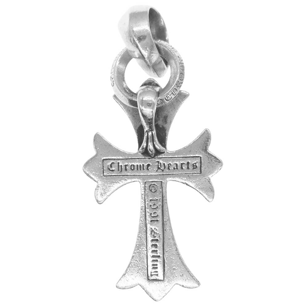 CHROME HEARTS クロムハーツ（原本無） CH CRS SML W/BALE スモール CHクロス w/ベイル ペンダントトップ シルバー系【中古】
