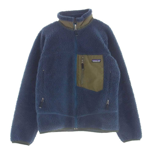 patagonia パタゴニア 07AW 23055F7 07年製 Classic Retro-X Jacket パタゴニア クラシック レトロX ジャケット フリース ネイビー系 XS【中古】