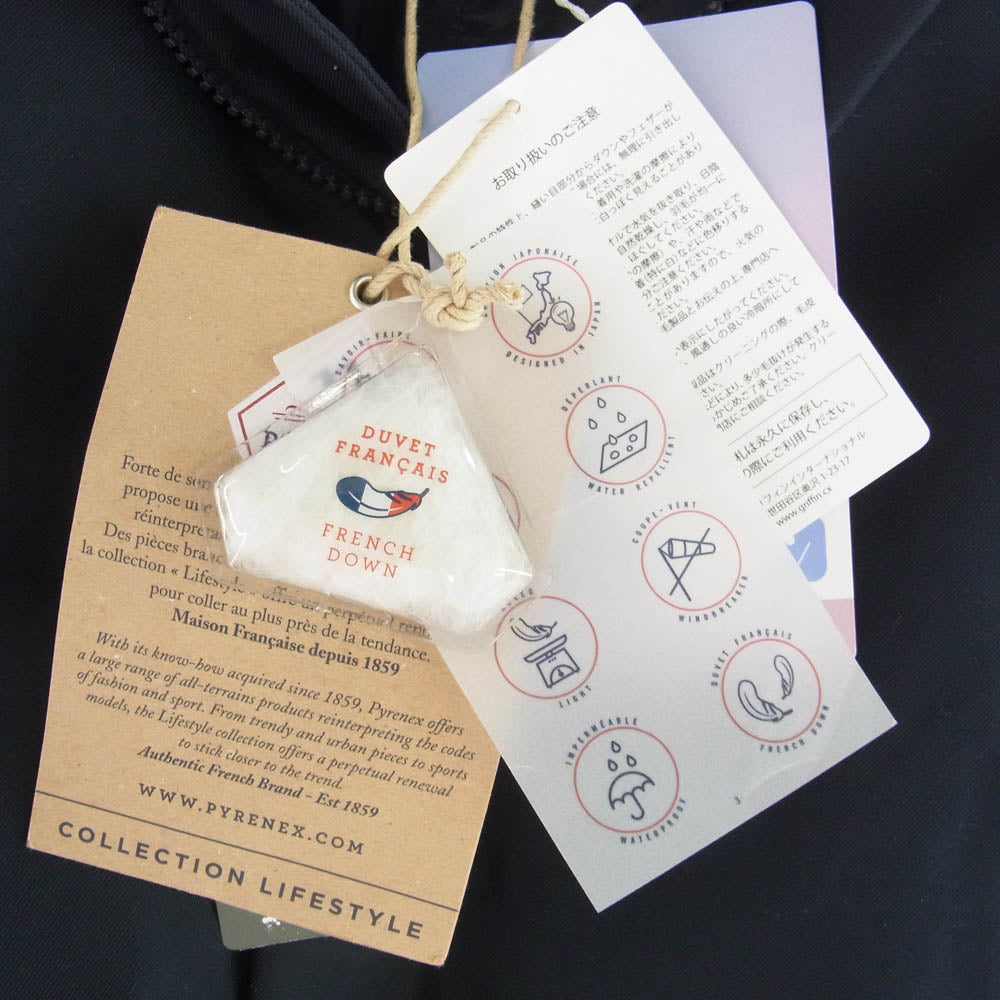 Pyrenex ピレネックス Saint Jean De Luz Jacket サン ジャン ド リュズ ダウン ジャケット ダークネイビー系 S【新古品】【未使用】【中古】