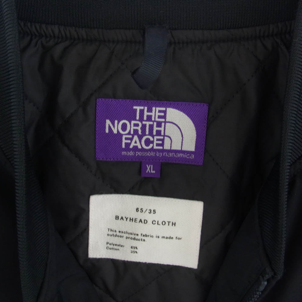 THE NORTH FACE ノースフェイス NY2374N PURPLE LABEL パープルレーベル インスレーション マウンテン フィールドジャケット ネイビー系 XL【中古】