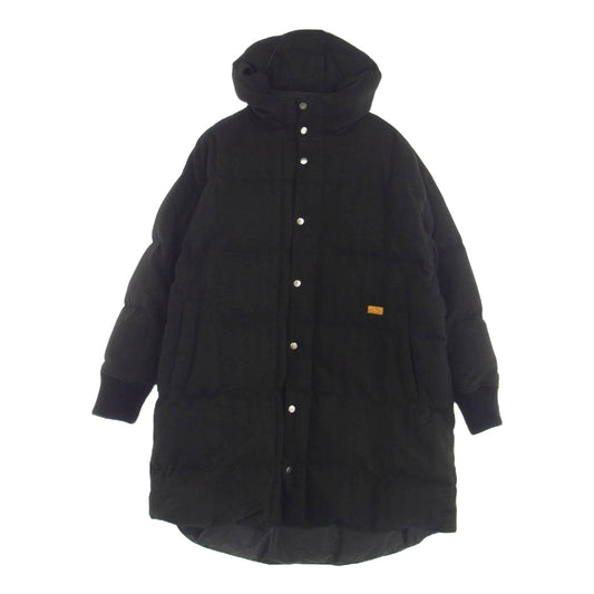 NATAL DESIGN ネイタルデザイン DUDE DOWN COAT ダウン コート ジャケット ブラック系 L【中古】