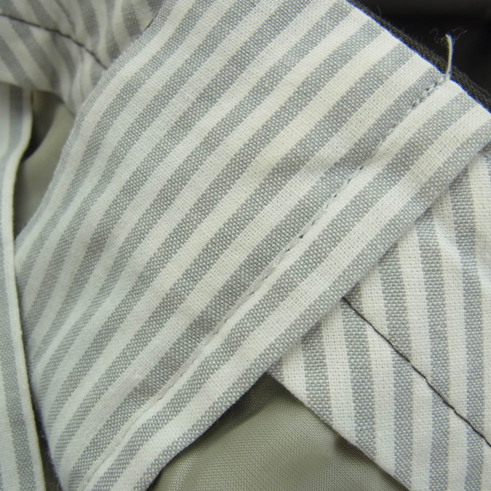 コロニー クロージング ウール 3B テーラードジャケット イージー スラックスパンツ セットアップ スーツ カーキ系 46【中古】