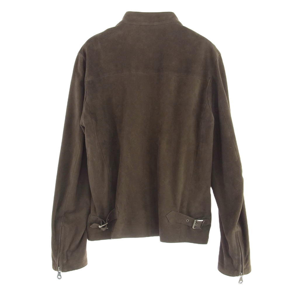 チンクワンタ チンクアンタ H502-1 STAND COLLAR SINGLE RIDERS スタンドカラー シングル ライダースジャケット ブラウン系 46【中古】