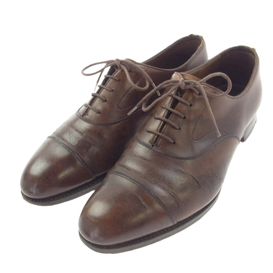 EDWARD GREEN エドワードグリーン チェルシー 202 81/2E レザー シューズ ブラウン系 UH8.5E【中古】