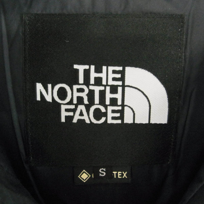 THE NORTH FACE ノースフェイス ND91930 MOUNTAIN DOWN JACKET GORE-TEX マウンテン ダウンジャケット ゴアテックス ブラック系 S【中古】