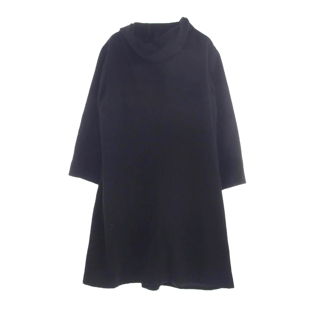 Yohji Yamamoto ヨウジヤマモト MV-C15-118 × Y’s for men フード付 ウール ロング コート ブラック系【中古】