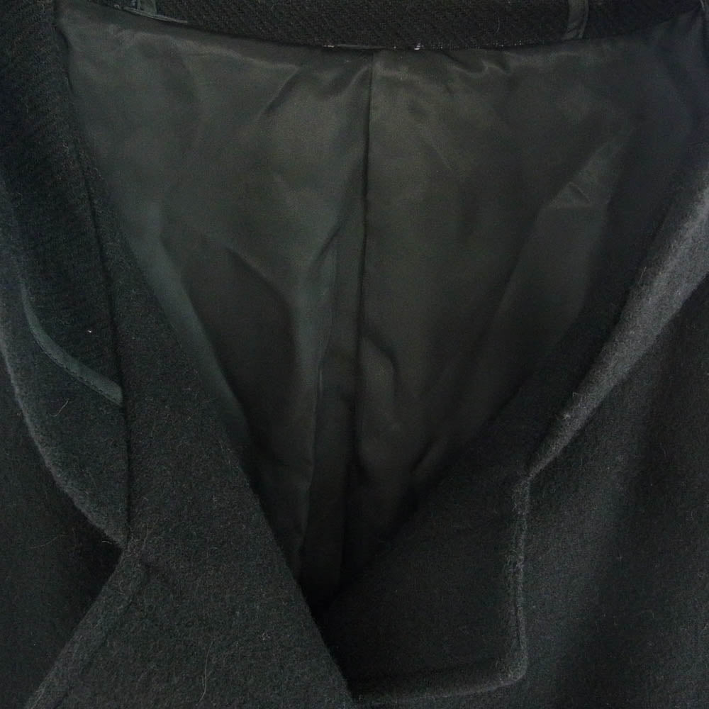 Yohji Yamamoto ヨウジヤマモト MV-C15-118 × Y’s for men フード付 ウール ロング コート ブラック系【中古】