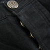 CHROME HEARTS クロムハーツ（原本無） フレアニー ホースシューボタン ブラックデニムパンツ 29インチ ブラック系【中古】