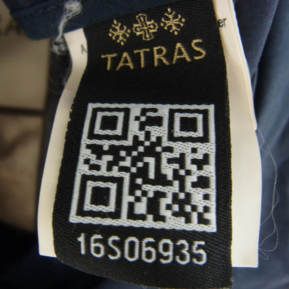 TATRAS タトラス LTA16S4525 着脱可能インナーダウン付属 ショート モッズコート ネイビー系 4【中古】
