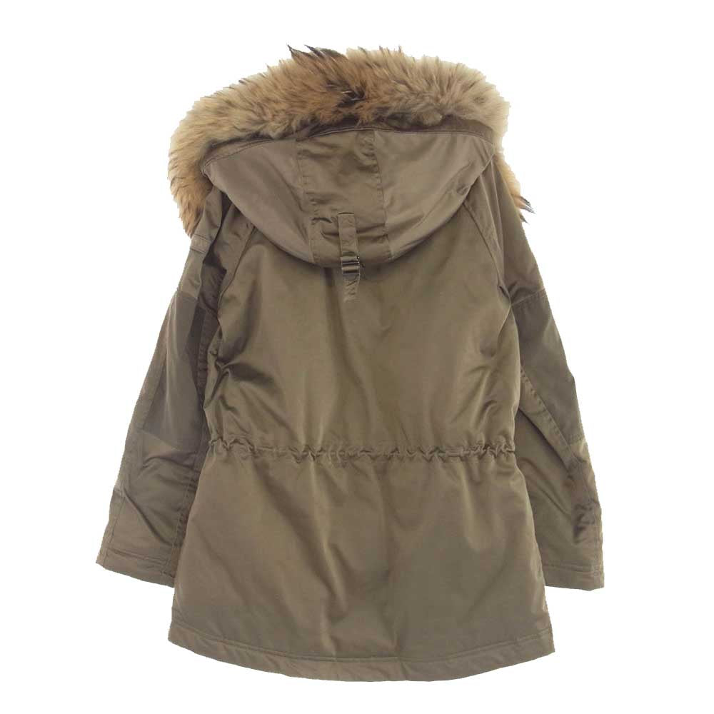 TATRAS タトラス LTA16A4478 Rライン CUSNA ファーフード付き ダウンジャケット ブラウン系 3【中古】