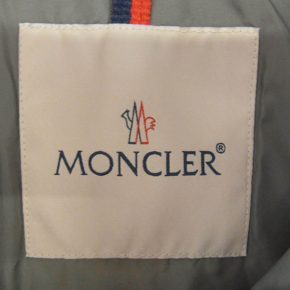 MONCLER モンクレール CHARPAL シャーパル ダウンコート ロング ダウンジャケット グレージュ系 14【中古】