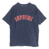 Supreme シュプリーム 24SS Cracked Arc S/S Top Navy クラックド ARC エスエス トップーチロゴ 半袖 Tシャツ ネイビー系 M【中古】