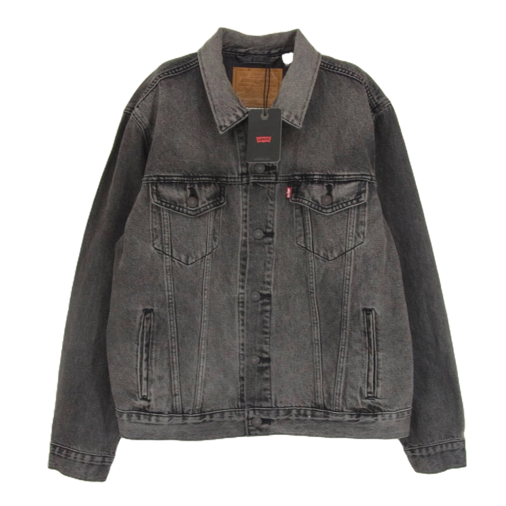 Levi's リーバイス 723340601 ROUND MIDNIGHT トラッカー デニム ジャケット 日本サイズ L ブラック系 M【極上美品】【中古】