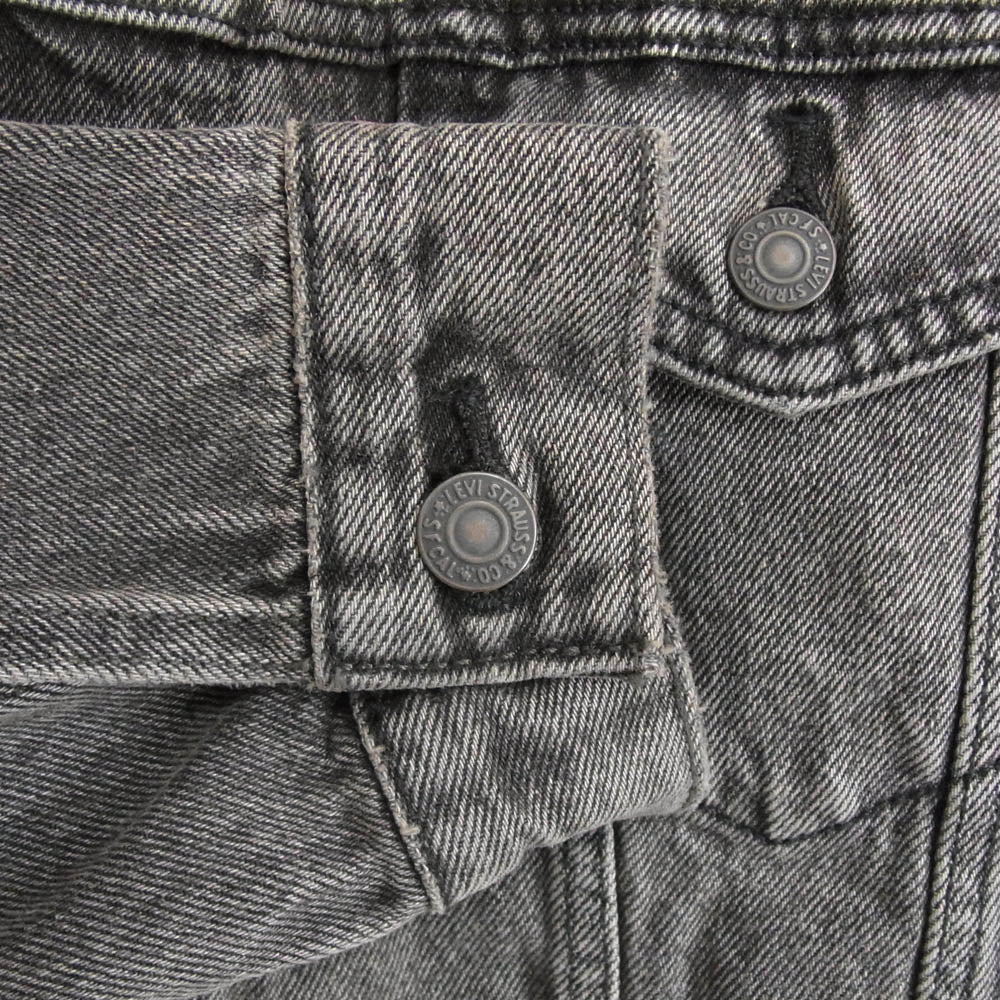 Levi's リーバイス 723340601 ROUND MIDNIGHT トラッカー デニム ジャケット 日本サイズ L ブラック系 M【極上美品】【中古】
