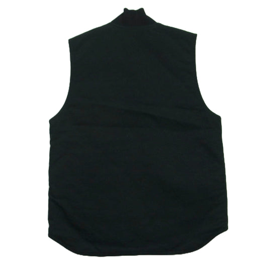 Carhartt カーハート 0V0001-M DUCK VEST ダック ベスト コットン ナイロン ポリエステル メキシコ製 ブラック系 S【中古】