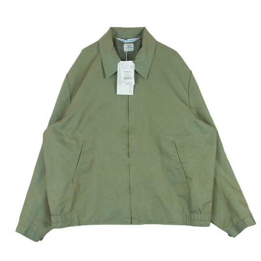ネセサリーオアアンネセサリー 90012007 SMOOTH A 金ジップ ショート ブルゾン ジャケット オリーブ系 M 2【極上美品】【中古】