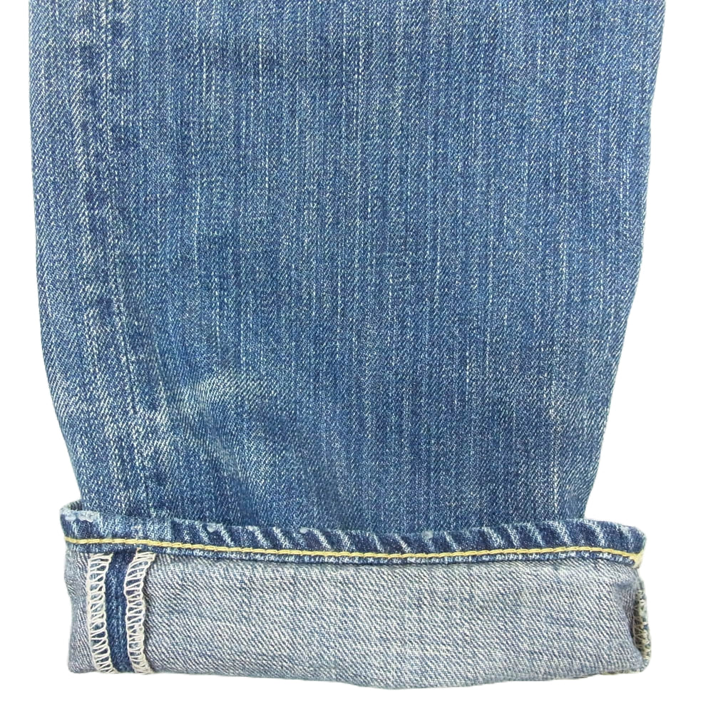 KAPITAL キャピタル パッチワーク リメイク デニム パンツ インディゴブルー系 31【中古】