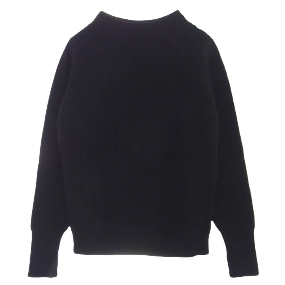 ANDERSEN-ANDERSEN アンデルセンアンデルセン DK-1552 5GG CREW NECK ニット セーター ブラック系 S【極上美品】【中古】