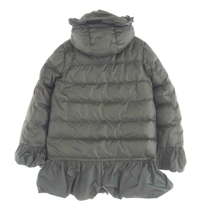 MONCLER モンクレール SERI セリ フリル ダウンジャケット グレー系 1【中古】