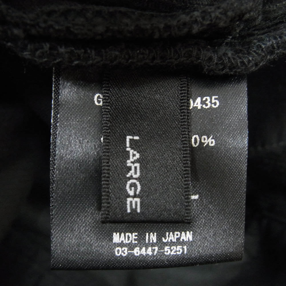 GAVIAL ガヴィル GVL-20AWB-0435 WIDE CORDUROY PANTS ワイド コーデュロイ パンツ ブラック系 L【中古】