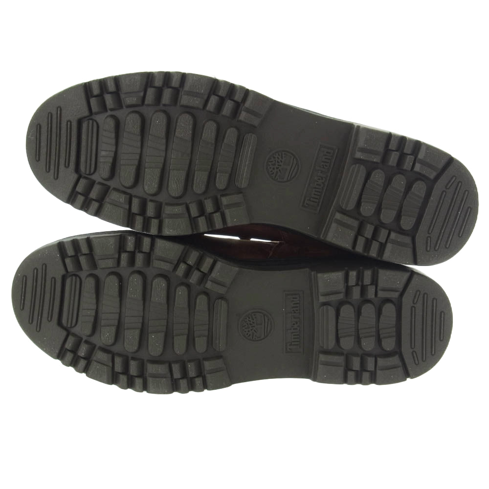 Timberland ティンバーランド 37042 ヘリテージ GTX モックトゥ ミッド ブーツ ブラウン系 26.5cm【中古】
