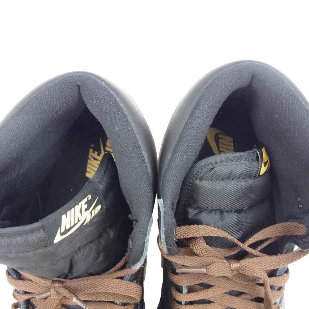 NIKE ナイキ DZ5485-020 AIR JORDAN 1 RETRO HIGH OG Palomino エアジョーダン1 レトロ ハイ OG パロミノ ハイカット スニーカー ブラック系 ブラウン系 28cm【中古】