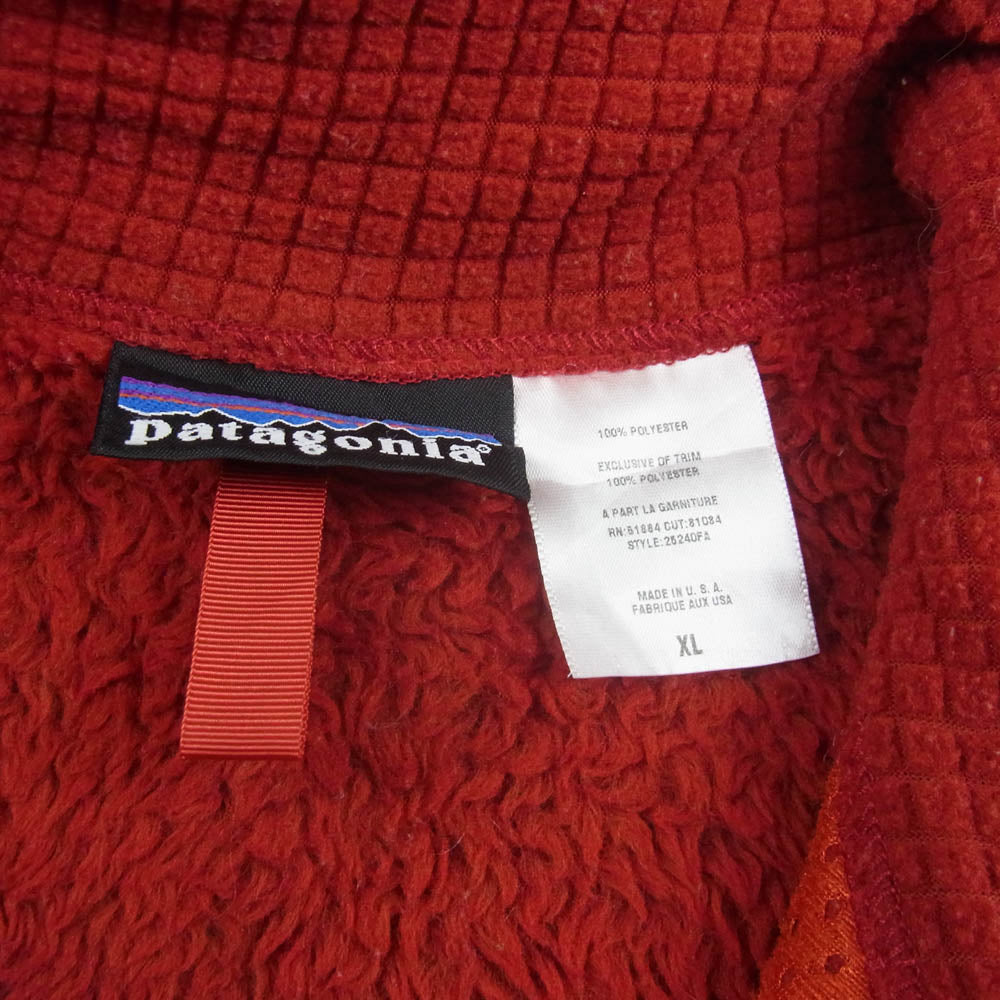 patagonia パタゴニア 26240FA 90s R2 フリース ジャケット レッド系 XL【中古】