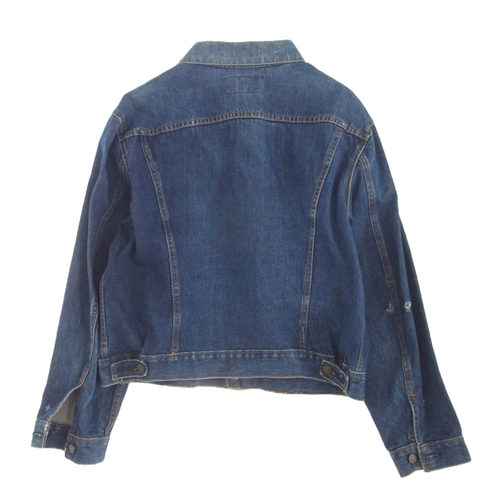 Levi's リーバイス 60s 70505 BIGE ボタン裏刻印521 4th デニム ジャケット インディゴブルー系【中古】