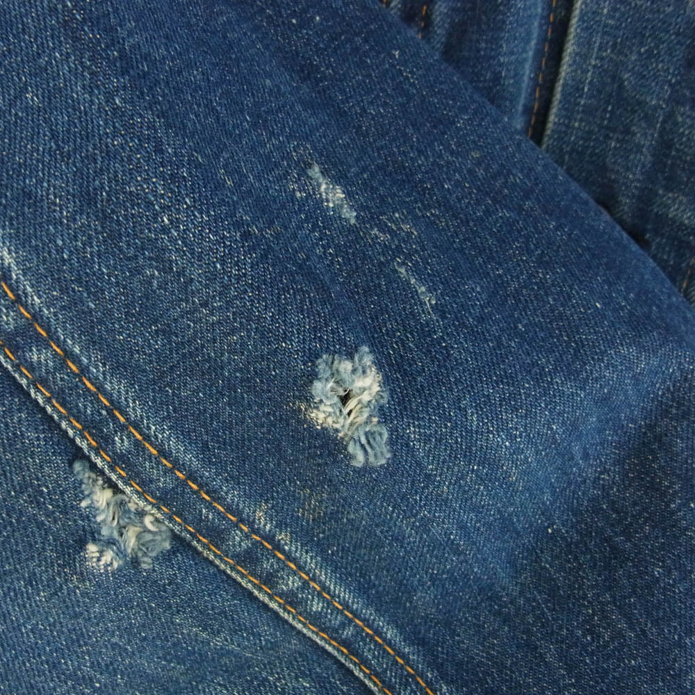 Levi's リーバイス 60s 70505 BIGE ボタン裏刻印521 4th デニム ジャケット インディゴブルー系【中古】
