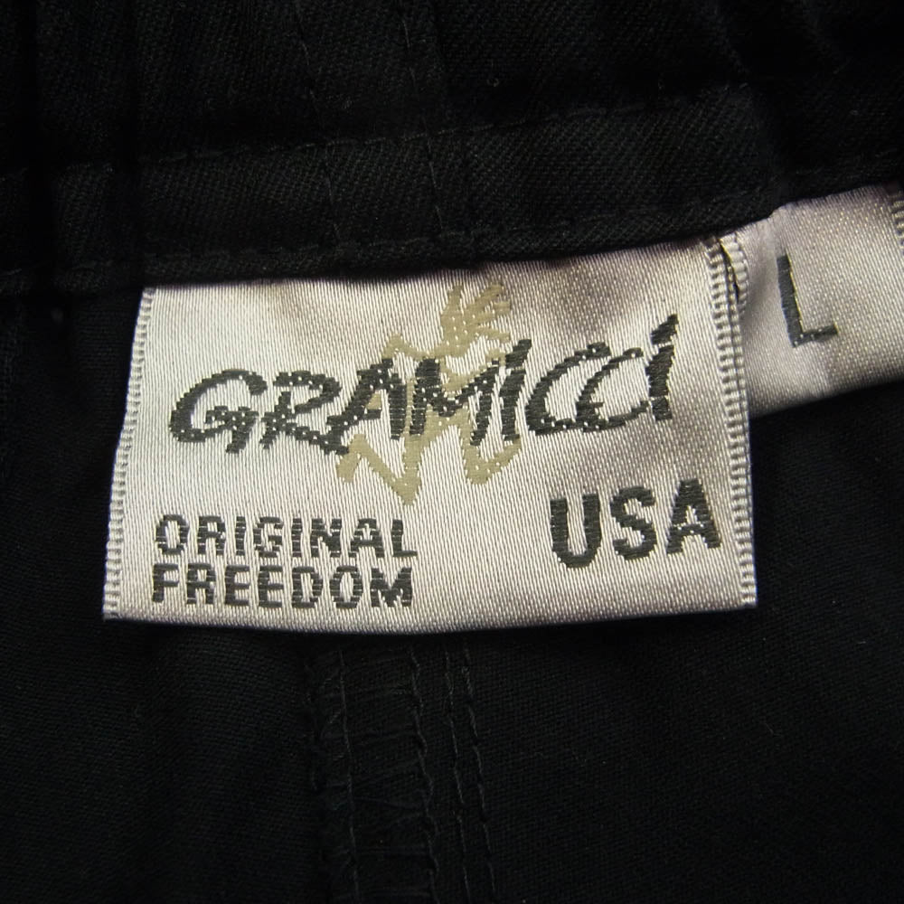 Gramicci グラミチ GMP-15S133 BEAMS 別注 スラックス クライミング パンツ ブラック系 L【中古】