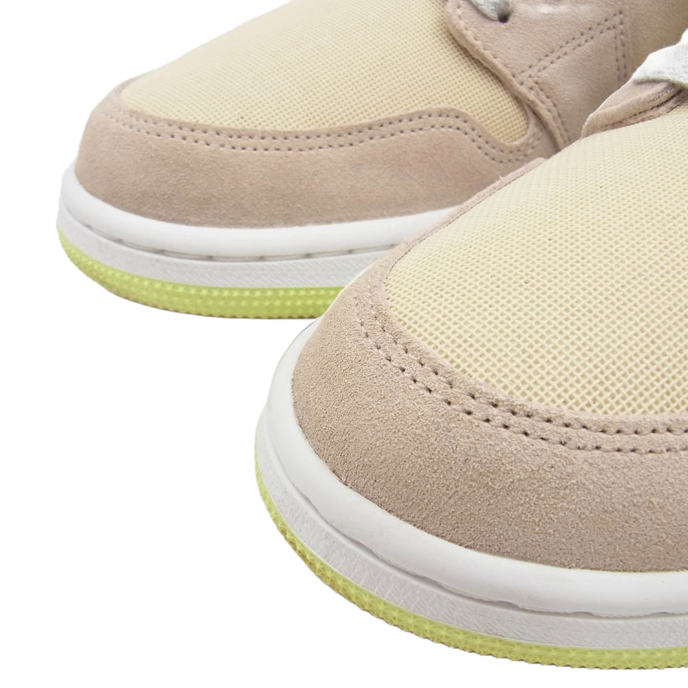 NIKE ナイキ CT0979-200 Women's ウィメンズ Air Jordan 1 High Zoom Confort エアジョーダン1 ハイ ズーム コンフォート Lemon Twist レモンツイス ハイカット スニーカー ベージュ系 イエロー系 29cm【中古】