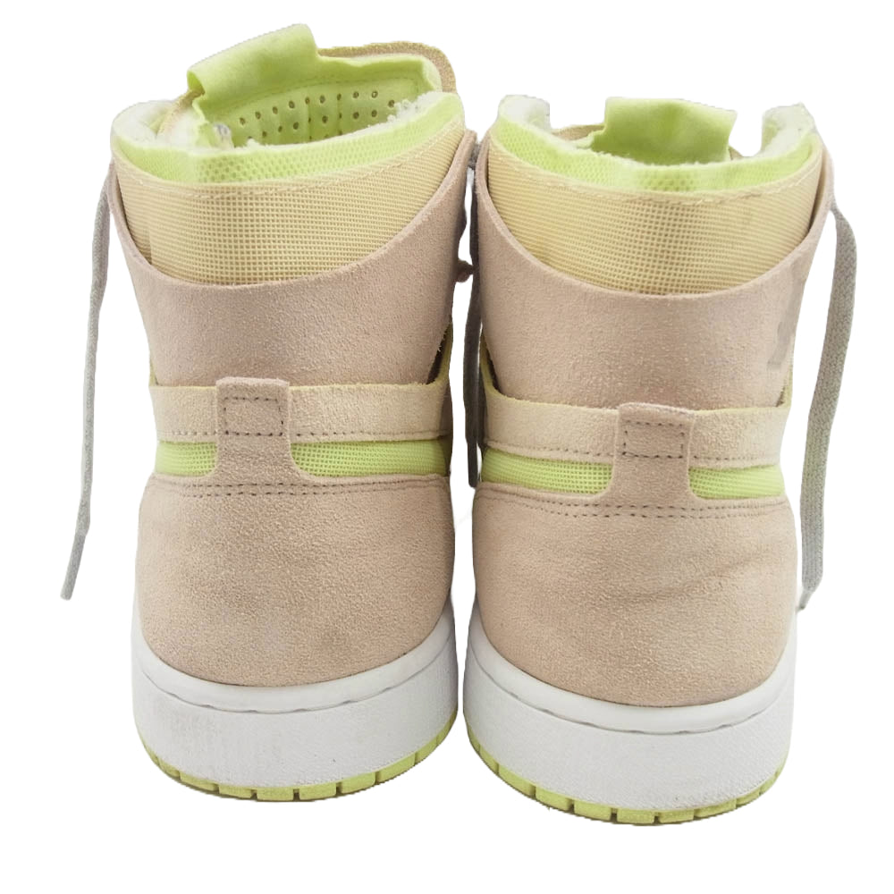 NIKE ナイキ CT0979-200 Women's ウィメンズ Air Jordan 1 High Zoom Confort エアジョーダン1 ハイ ズーム コンフォート Lemon Twist レモンツイス ハイカット スニーカー ベージュ系 イエロー系 29cm【中古】