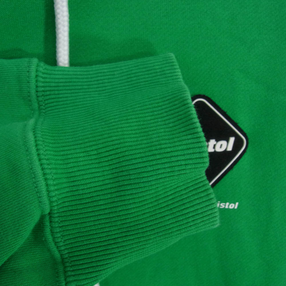 F.C.R.B. エフシーアールビー 22SS FCRB-220054 LOGO APPLIQUE PULLOVER SWEAT HOODIE ロゴアップリケ プルオーバー フーディ パーカー グリーン系 M【中古】