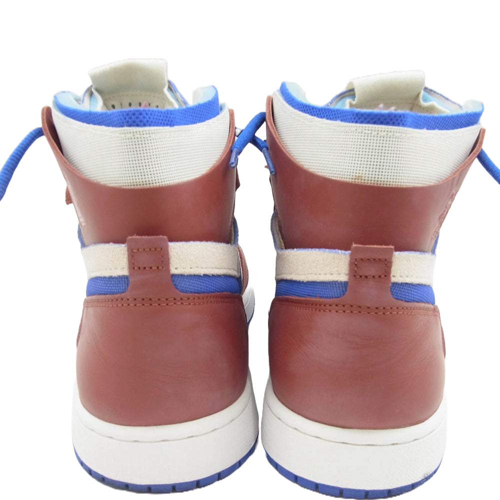 NIKE ナイキ CT0979-104 Women's ウィメンズ Air Jordan 1 High Zoom Comfort エアジョーダン1 ハイ ズーム コンフォート Team Red チームレッド ハイカット スニーカー ブラウン系 ブルー系 28cm【中古】
