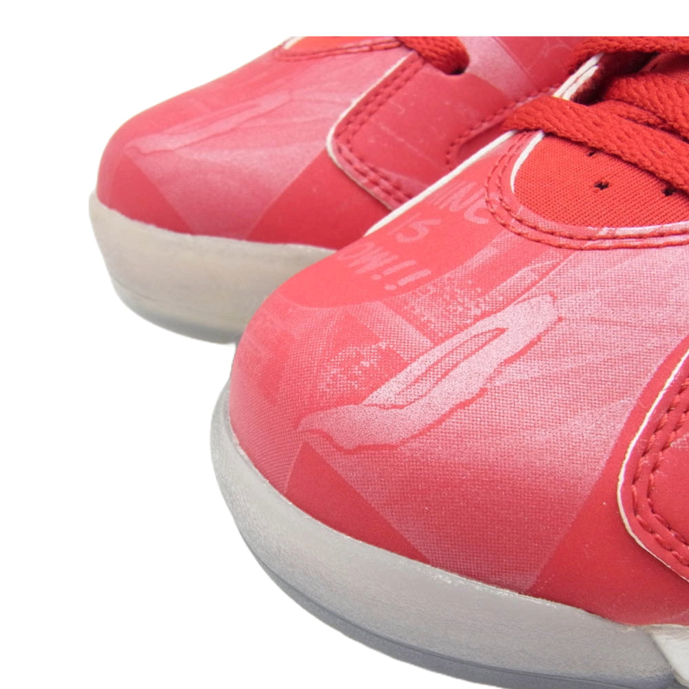 NIKE ナイキ 717302-600 Air Jordan 6 RETRO エアジョーダン6 レトロ SLAM DUNK スラムダンク ハイカット スニーカー レッド系 28cm【極上美品】【中古】