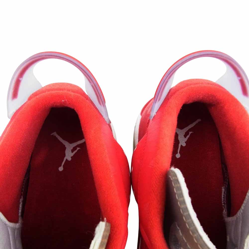 NIKE ナイキ 717302-600 Air Jordan 6 RETRO エアジョーダン6 レトロ SLAM DUNK スラムダンク ハイカット スニーカー レッド系 28cm【極上美品】【中古】