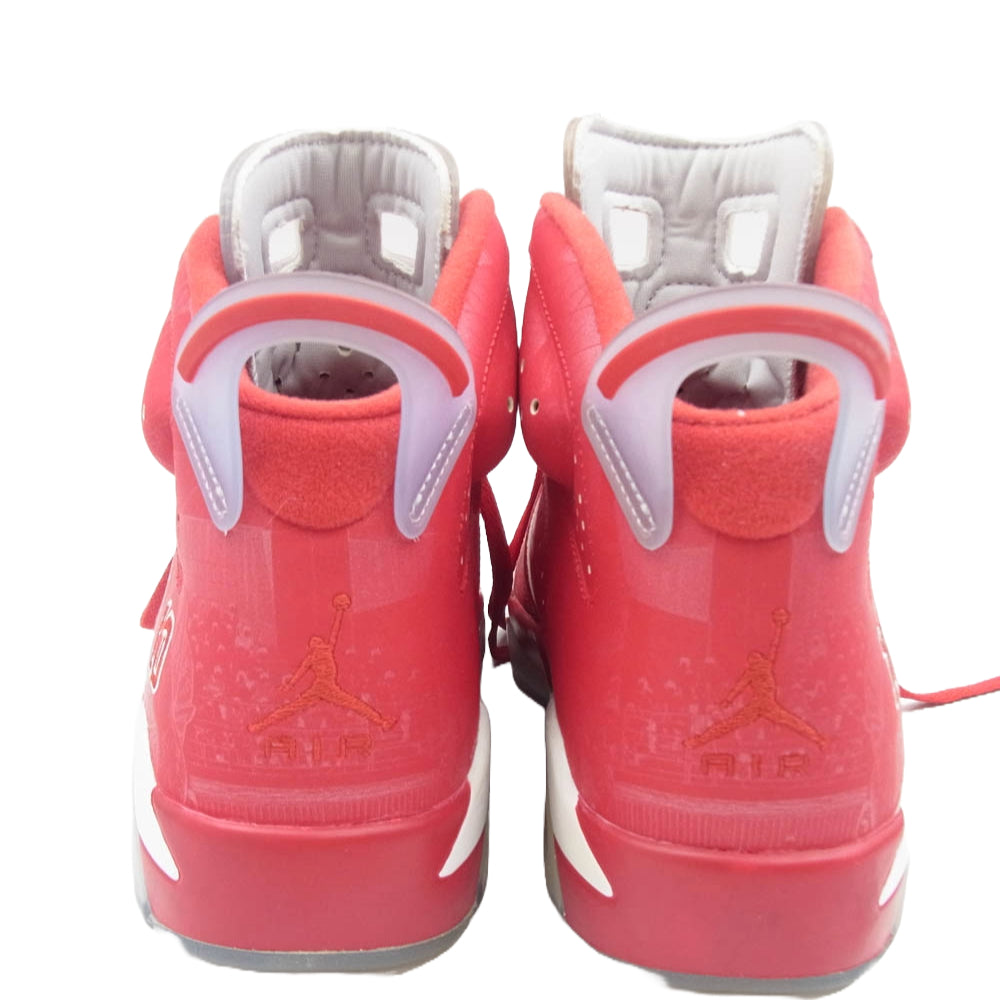 NIKE ナイキ 717302-600 Air Jordan 6 RETRO エアジョーダン6 レトロ SLAM DUNK スラムダンク ハイカット スニーカー レッド系 28cm【極上美品】【中古】