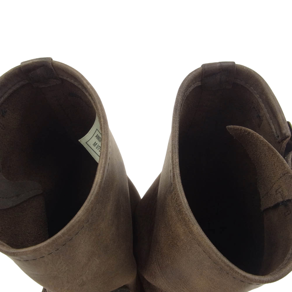 RED WING レッドウィング 8248 PT91 8248 USA製 ENGINEER BOOTS レザー エンジニア ブーツ 印字薄れの為不明【中古】