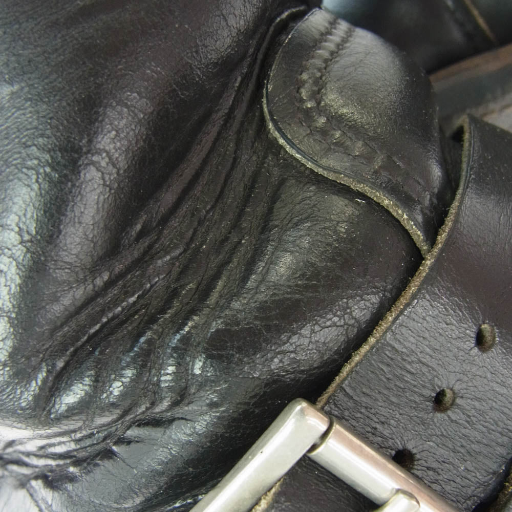 RED WING レッドウィング 2268 PT99 03年製 刺繍羽タグ ENGINEER BOOTS ブラック クローム エンジニア ブーツ ブラック系 US9【中古】