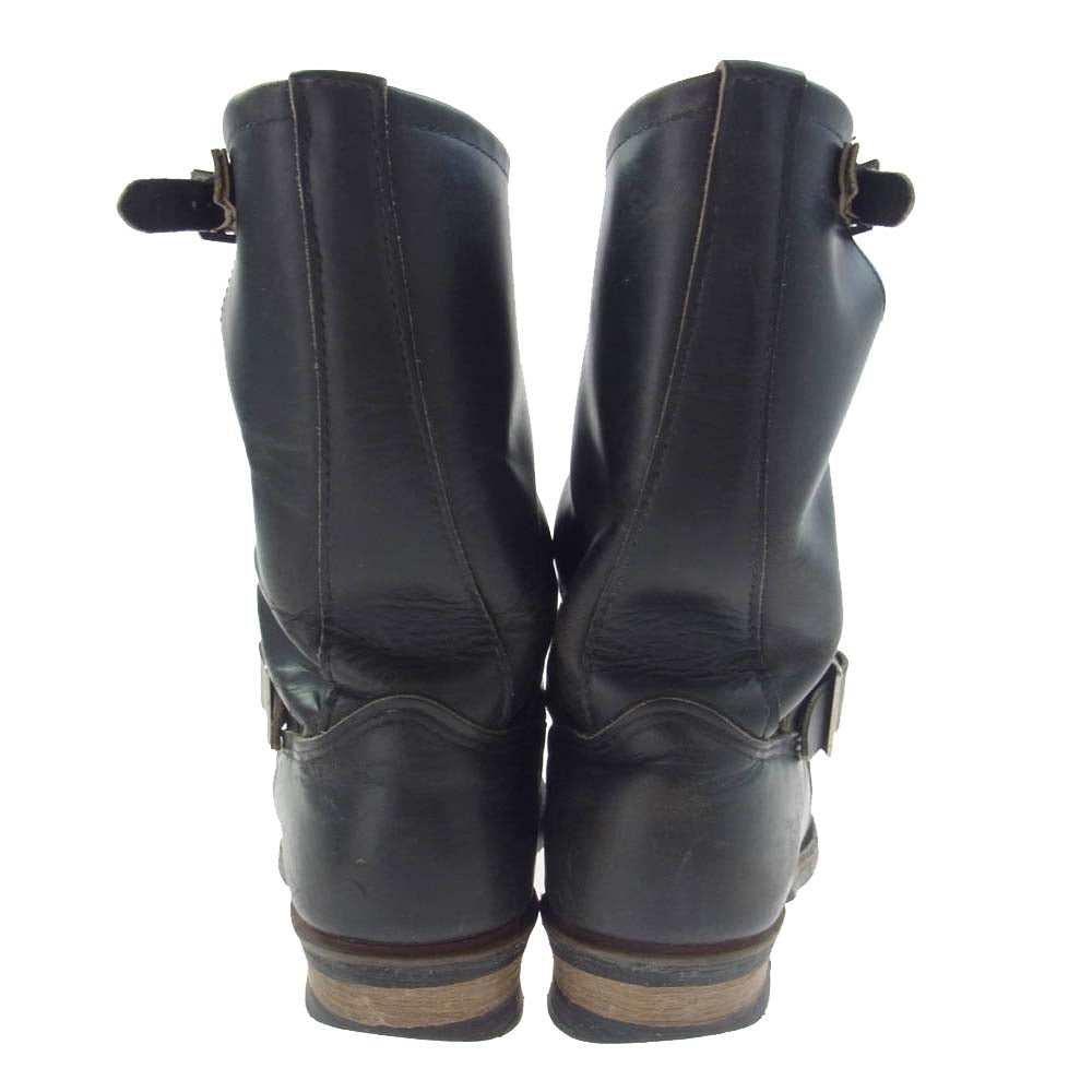 RED WING レッドウィング 2268 PT91 USA製 ENGINEER BOOTS レザー エンジニア ブーツ ブラック系【中古】