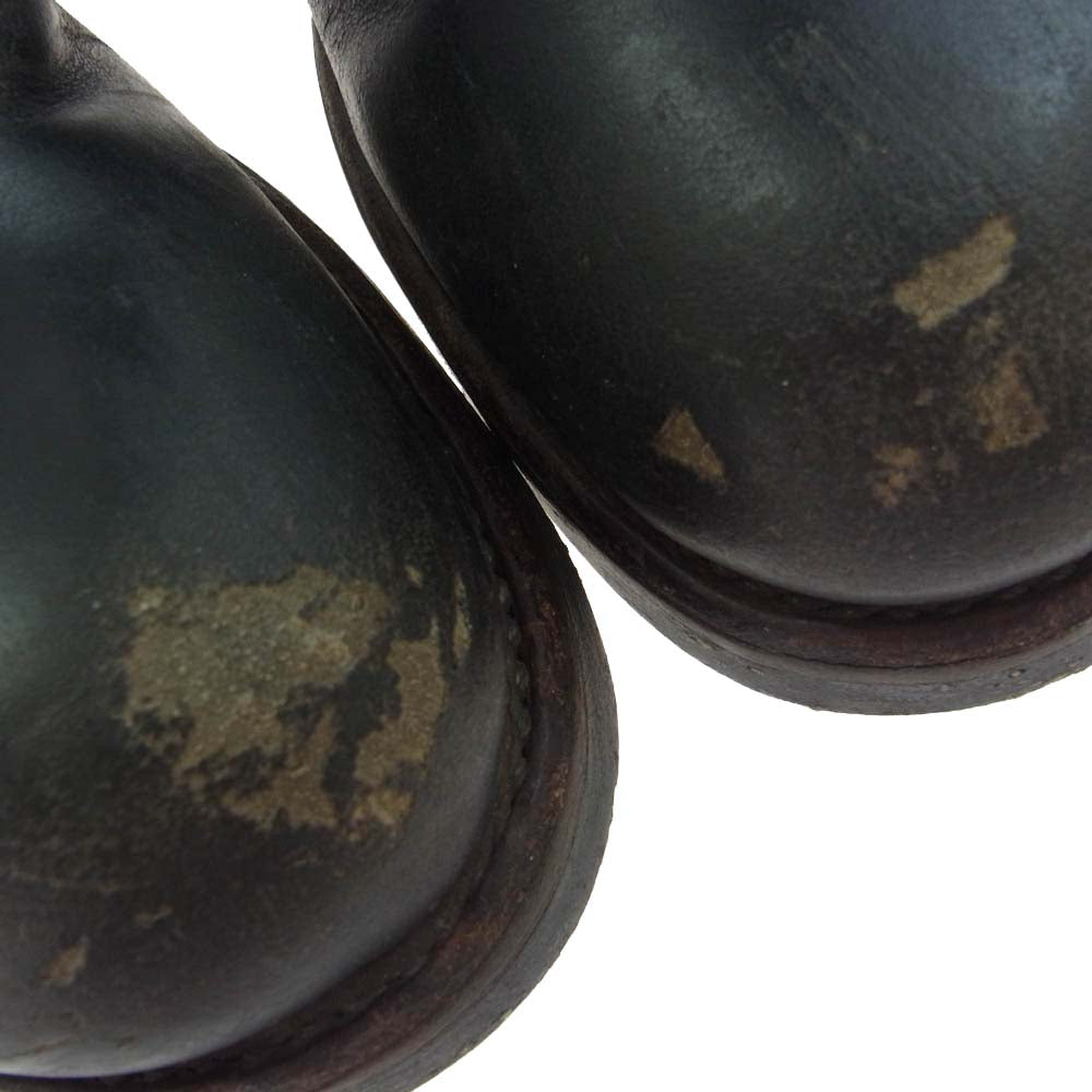 RED WING レッドウィング 2268 PT91 USA製 ENGINEER BOOTS レザー エンジニア ブーツ ブラック系【中古】