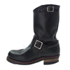 RED WING レッドウィング 2268 08年製 USA製 ENGINEER BOOTS レザー エンジニア ブーツ ブラック系 US9D【中古】
