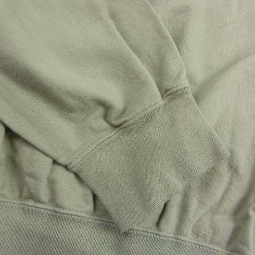 AURALEE オーラリー A9SP01NU SUPER HIGH GAUGE SWEAT BIG P/O スーパー ハイゲージ スウェット ビッグ プルオーバー グリーン系 5【中古】