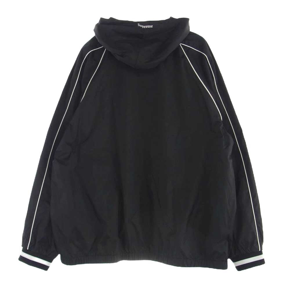 Supreme シュプリーム 23AW Hooded Warm Up Pullover ブラック系 L【中古】