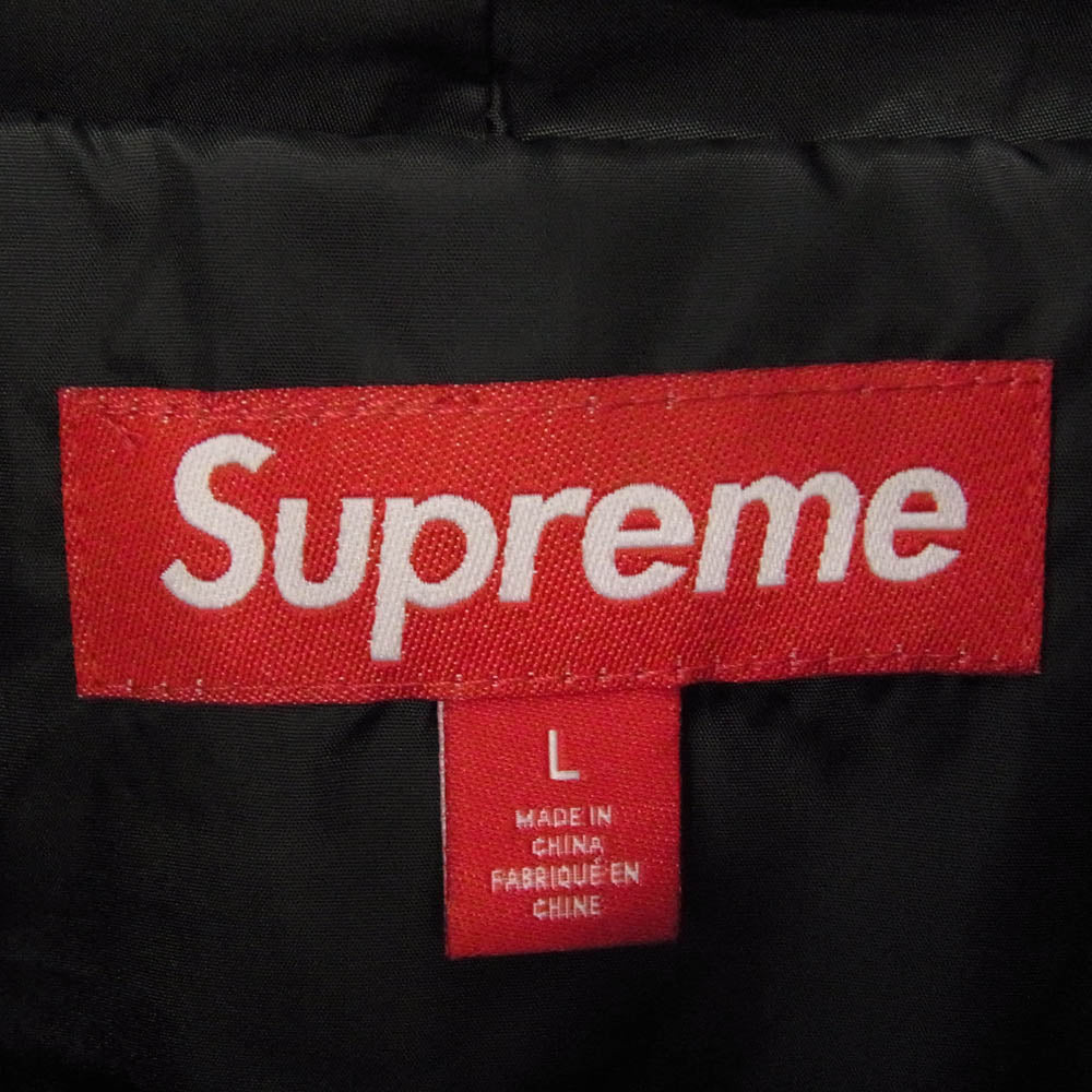 Supreme シュプリーム 23AW Hooded Warm Up Pullover ブラック系 L【中古】