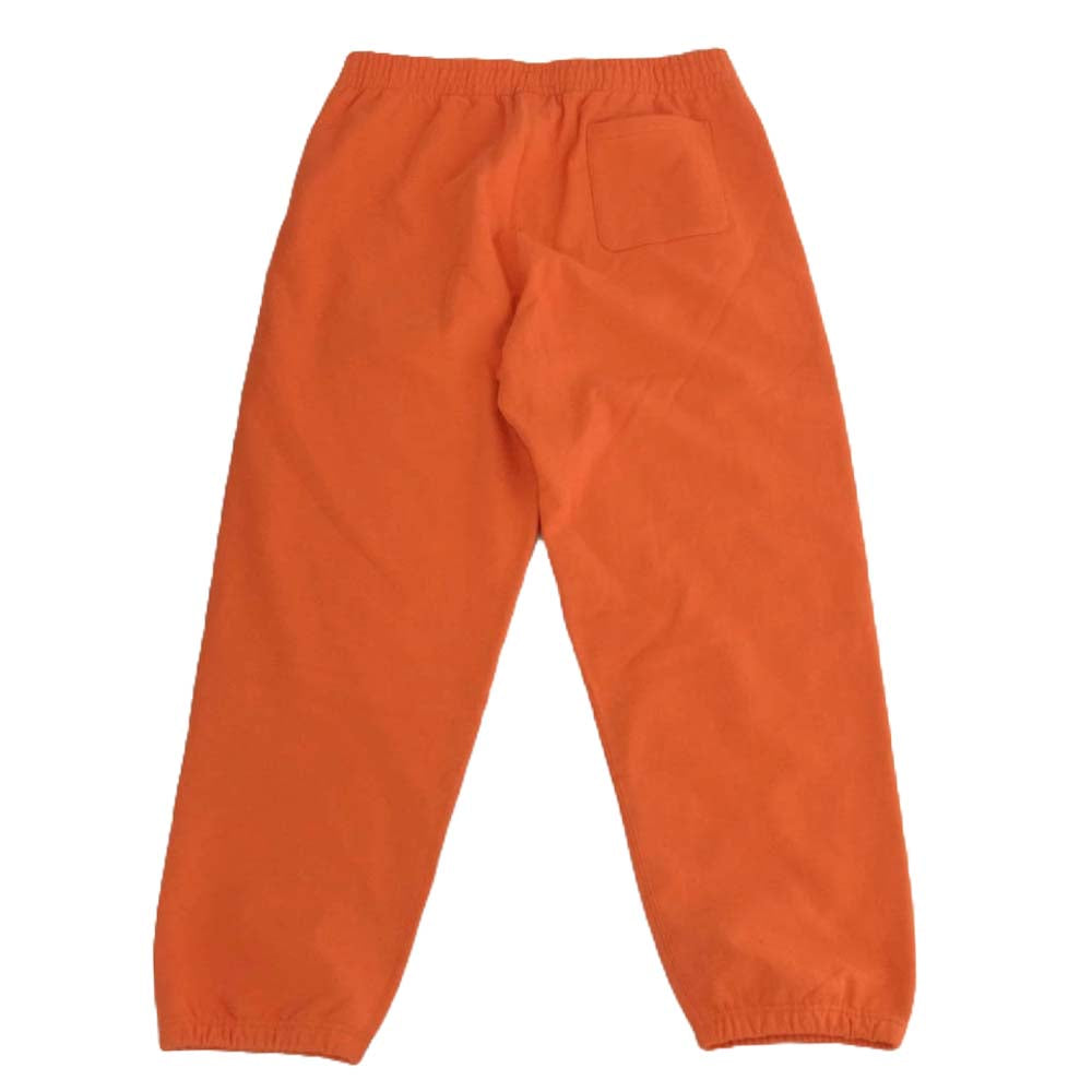 Supreme シュプリーム 24AW Satin Applique Sweatpant サテン アップリケ スウェットパンツ レッド系 L【美品】【中古】