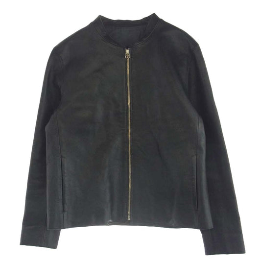 アクリカ Acme1001 カウレザー シングル ライダース ジャケット ブラック系 M【中古】