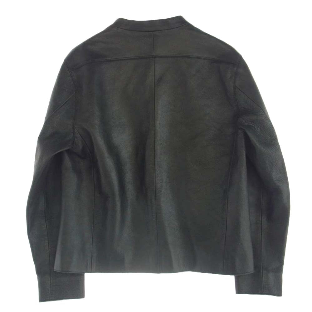 アクリカ Acme1001 カウレザー シングル ライダース ジャケット ブラック系 M【中古】