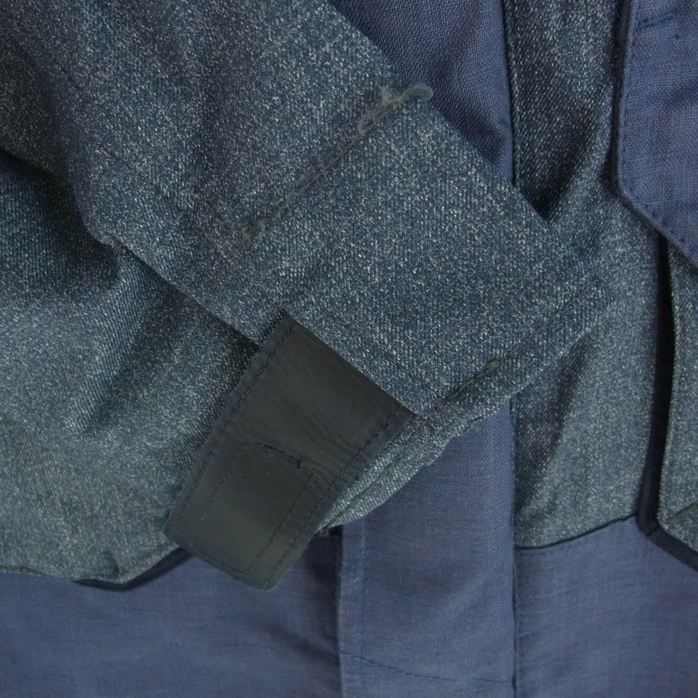 MONCLER モンクレール 141-09H-41009-35 W white mounteneering ホワイトマウンテニアリング PUKU 異素材切替 マウンテンパーカー ジャケット グレー系 1【中古】