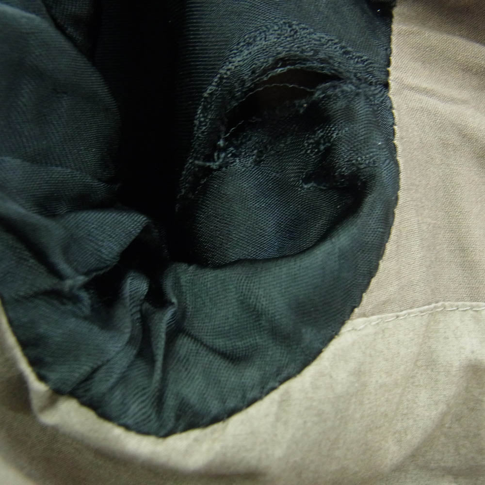 Rick Owens リックオウエンス RU8763 国内正規品 イーストランドタグ ラムレザー シングル ライダース ジャケット ダストカラー ブラウン系 XS【中古】